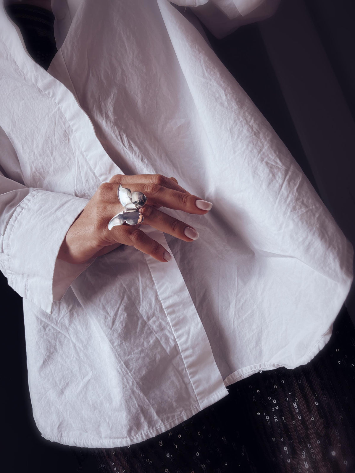 Sterling Silver 925 Butterfly Ring : bold Statement Jewelry - KathyRossJewelry