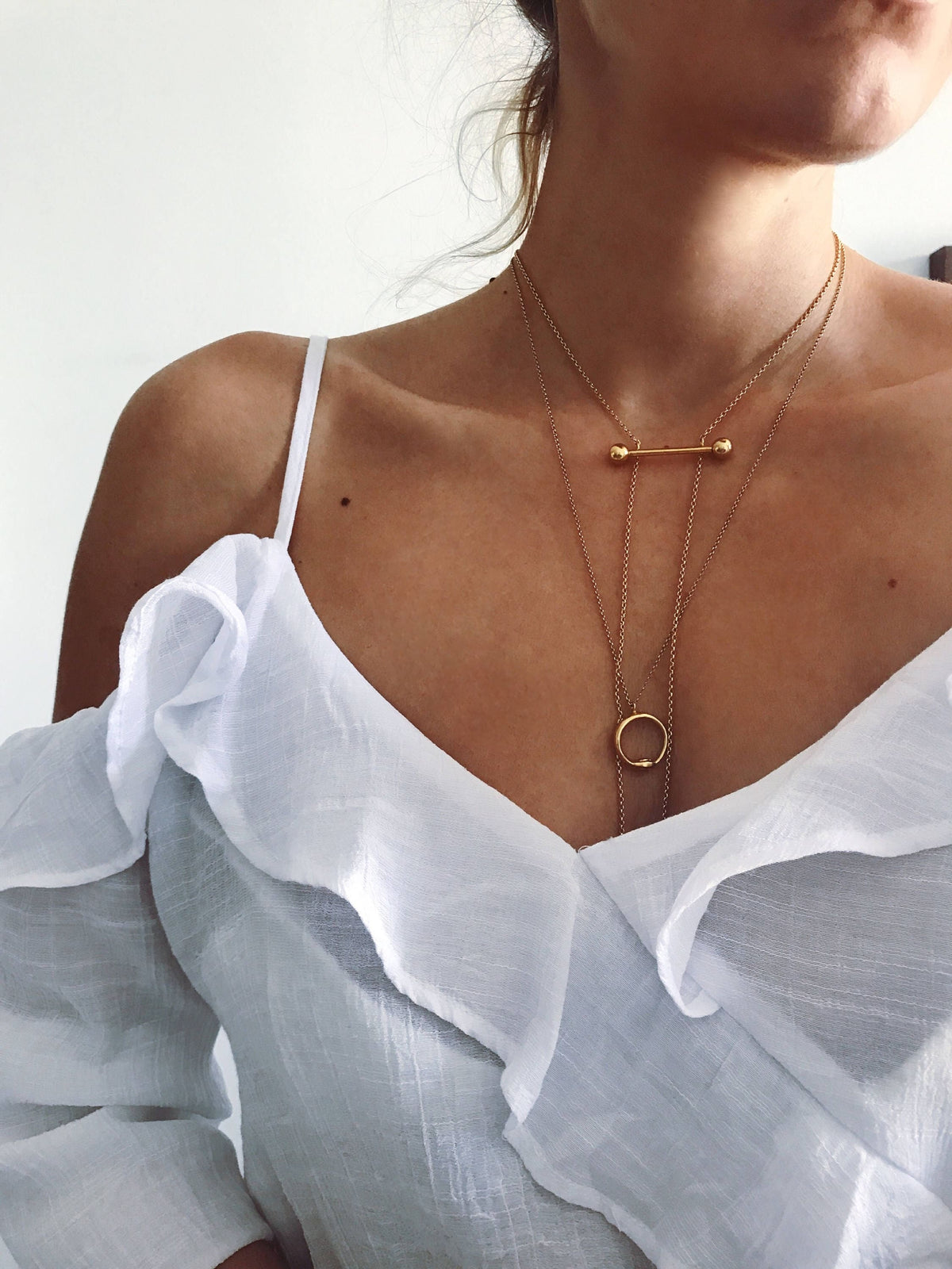 Gold Ouroboros Necklace: 18k gold filled Sterling Silver Serpent Pendant - KathyRossJewelry