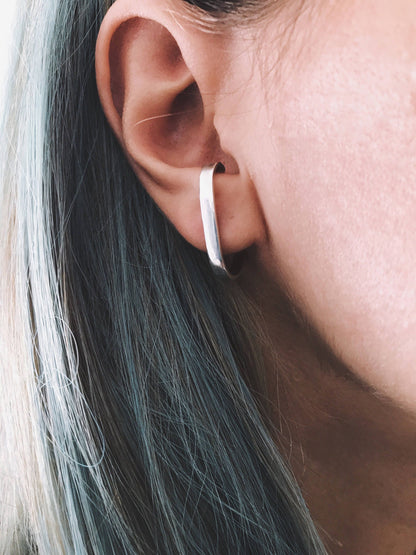 Sterling silver 925 minimalist studs earrings - KathyRossJewelry