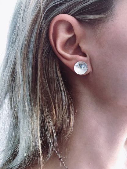 18k gold filled earrings, ear cuffs , silver stud ear jewelry - KathyRossJewelry