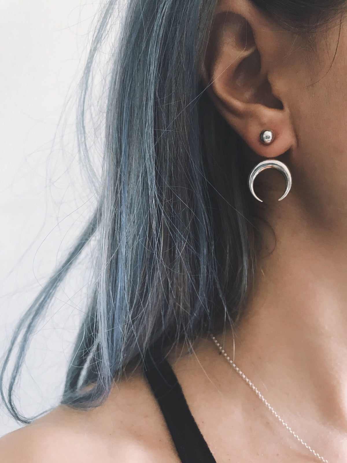 Sterling Silver 925 celestial earrings - KathyRossJewelry