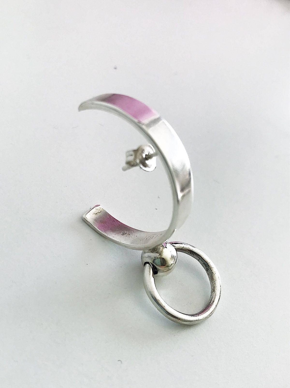 925 sterling Silver Ear Cuffs with hoops earrings - KathyRossJewelry
