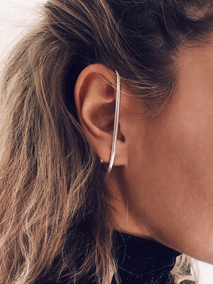 Sterling silver 925 bar earring - KathyRossJewelry