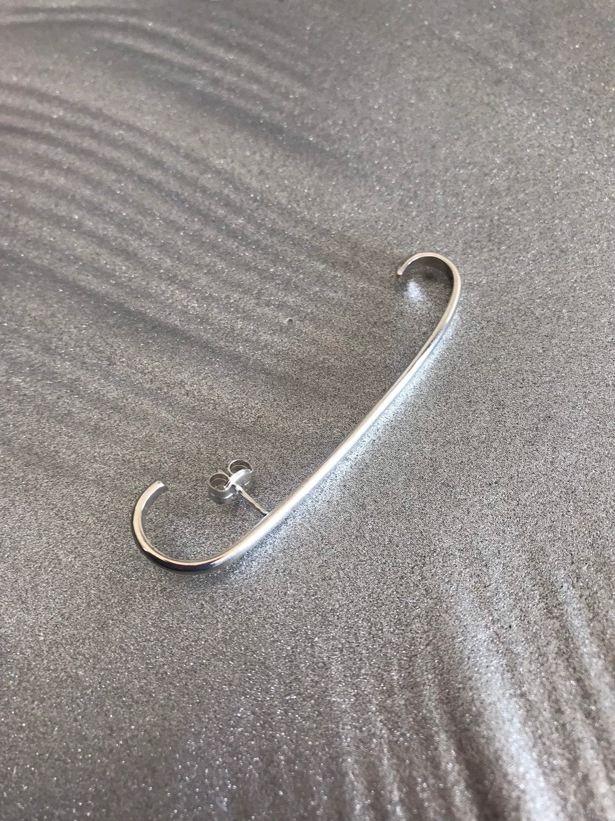 Sterling silver 925 bar earring - KathyRossJewelry