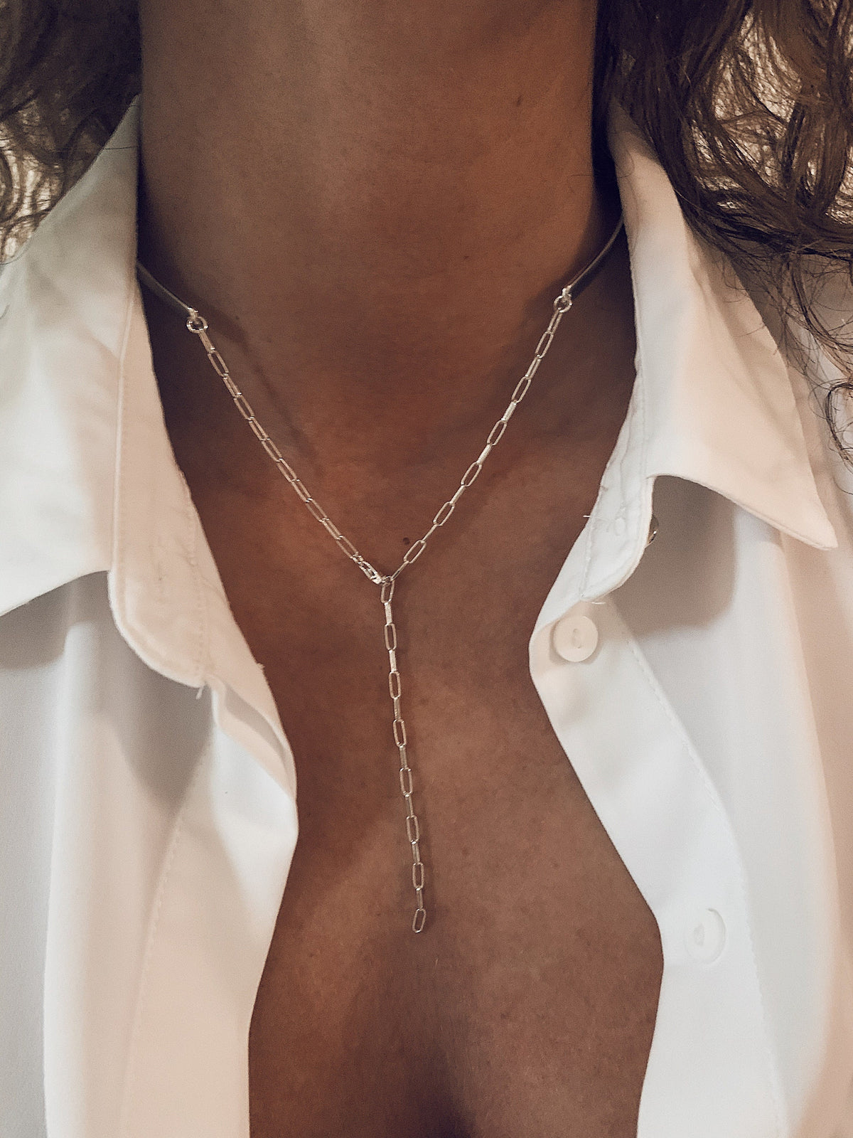 Sterling Silver 925 choker: Minimalist collar Necklace - KathyRossJewelry