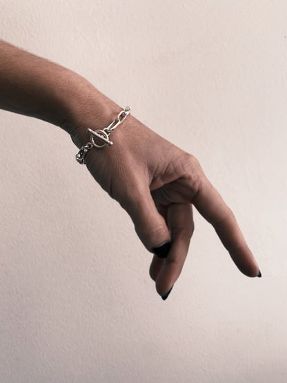 Link Chain Bracelet :18k gold filled on sterling silver - KathyRossJewelry