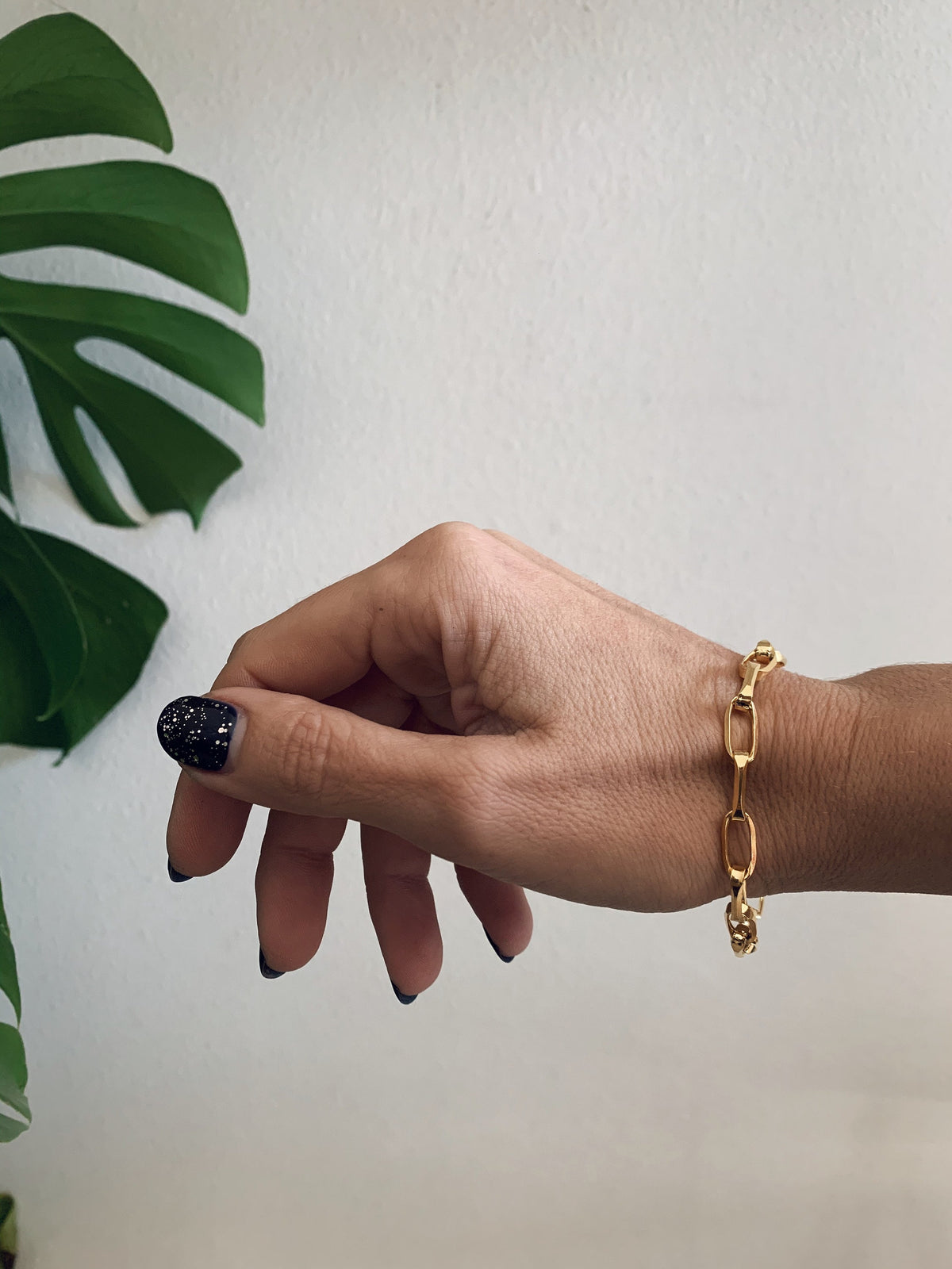 Link Chain Bracelet :18k gold filled on sterling silver - KathyRossJewelry
