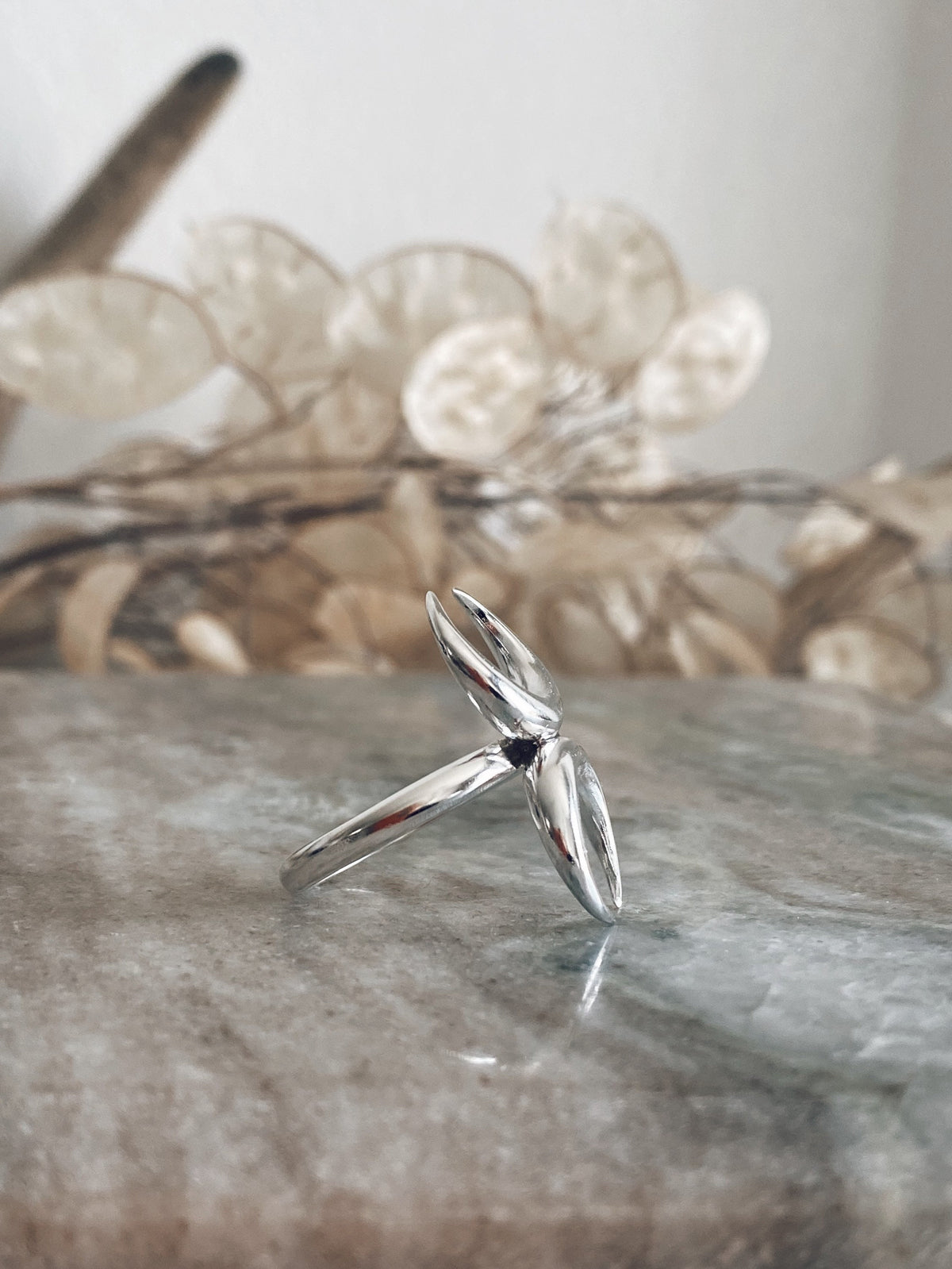 Sterling Silver 925 celestial ring - KathyRossJewelry