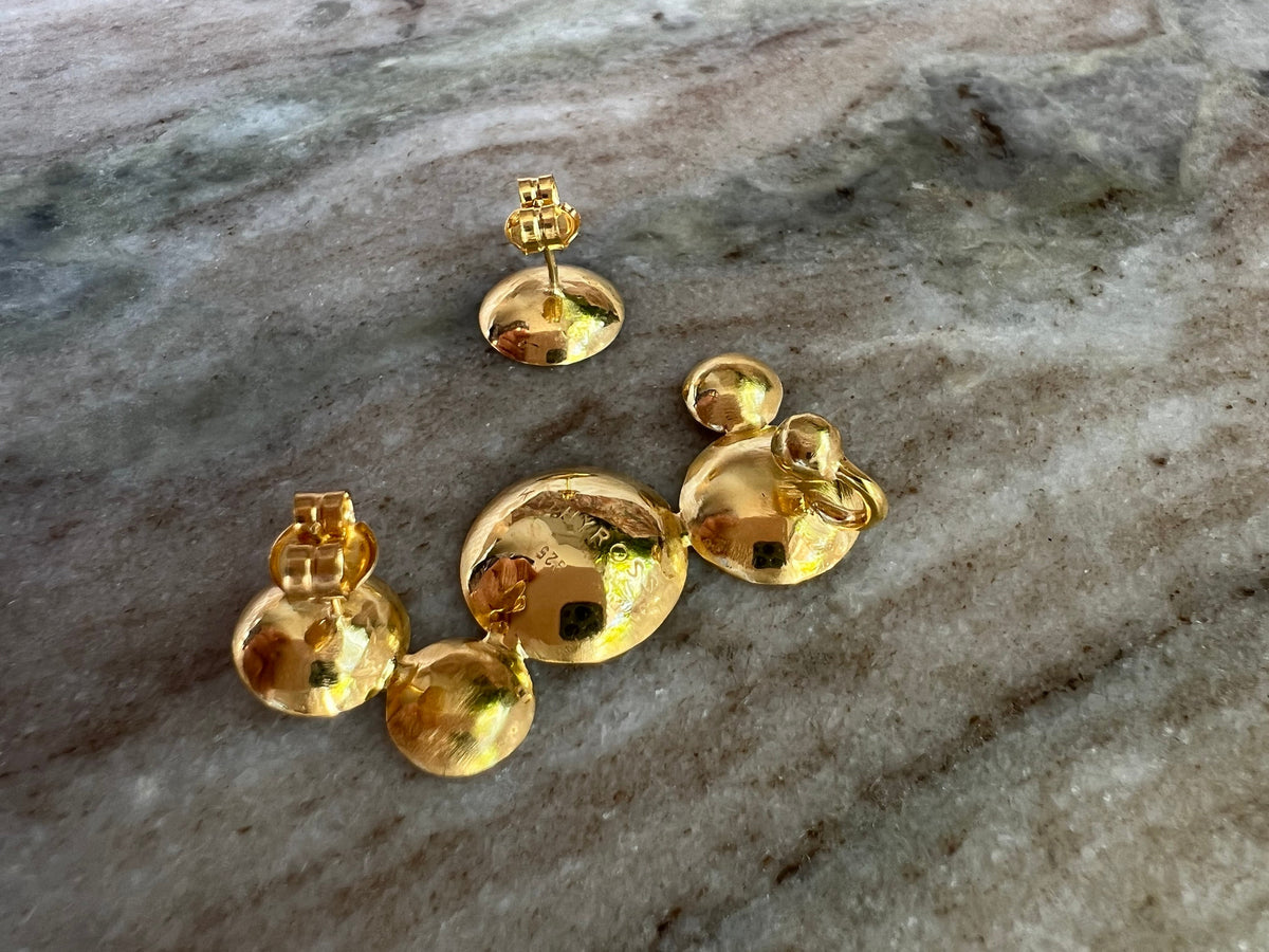 18k gold filled earrings, ear cuffs , silver stud ear jewelry - KathyRossJewelry