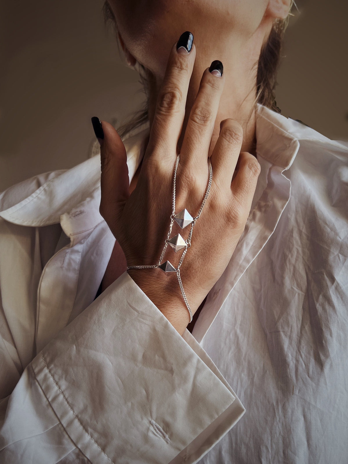 Silver 925 Chain Handpiece - KathyRossJewelry