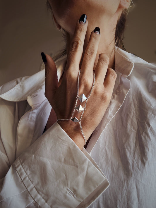 Silver 925 Chain Handpiece - KathyRossJewelry