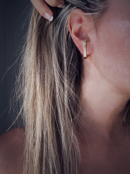 Sterling silver 925 minimalist studs earrings - KathyRossJewelry
