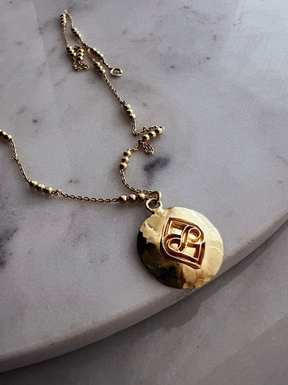 18k Gold Filled Sterling Silver charm Necklace - KathyRossJewelry