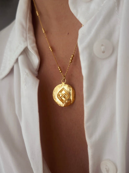 18k Gold Filled Sterling Silver charm Necklace - KathyRossJewelry