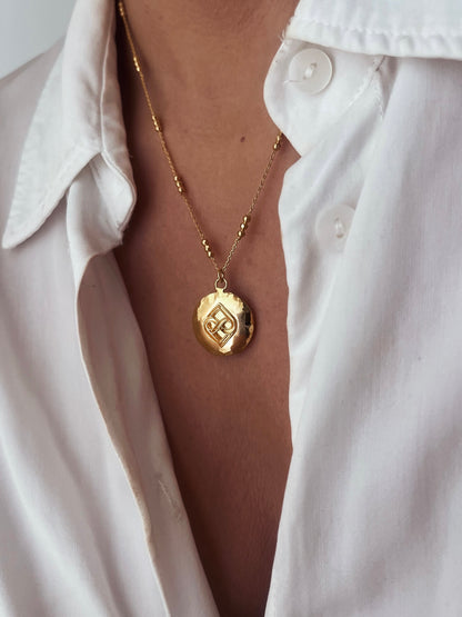 18k Gold Filled Sterling Silver charm Necklace - KathyRossJewelry