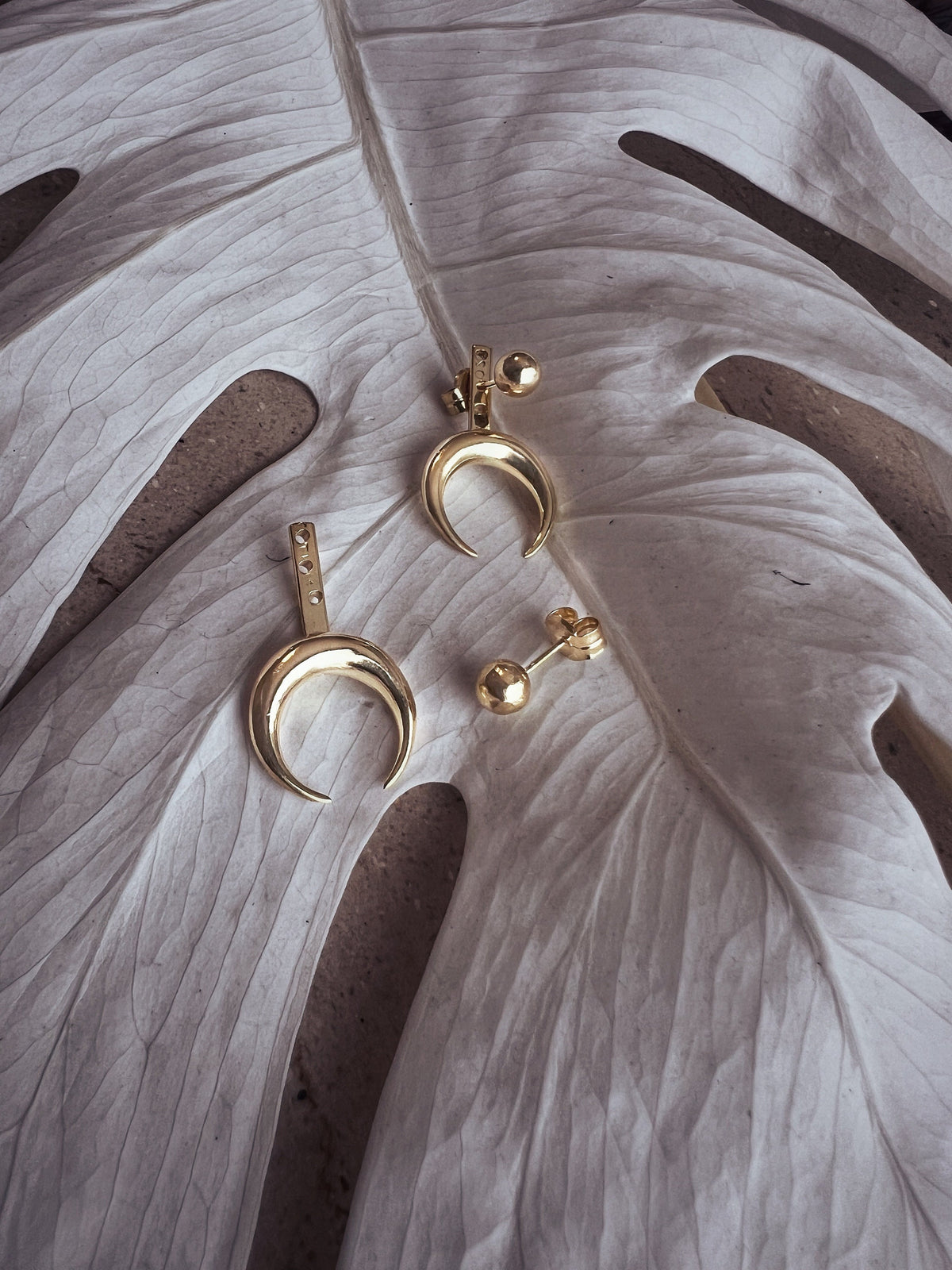 Sterling Silver 925 celestial earrings - KathyRossJewelry