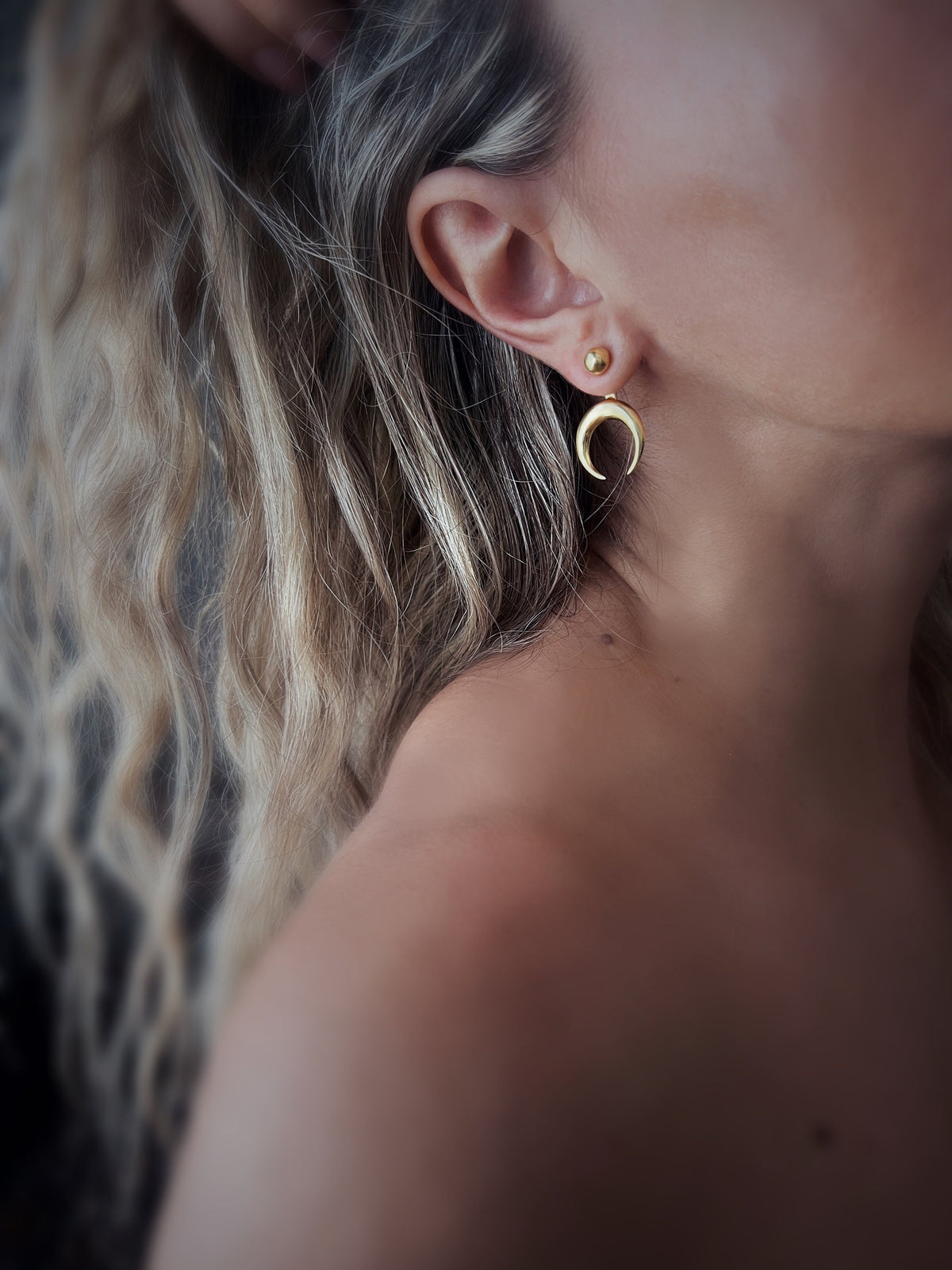 Sterling Silver 925 celestial earrings - KathyRossJewelry