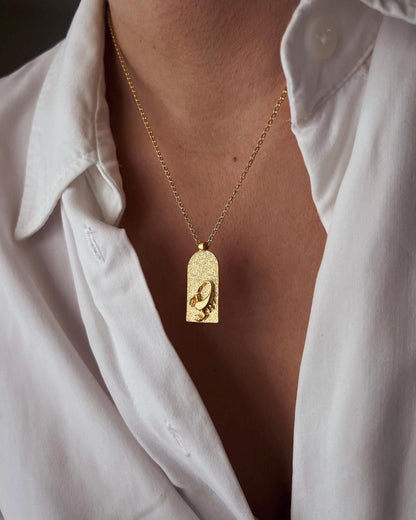 Sign zodiac necklace , 18k gold filled silver Constellation necklace pendant and chain , birthday gift - KathyRossJewelry