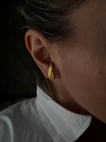 Sterling silver and gold filled minimalist studs earrings - KathyRossJewelry