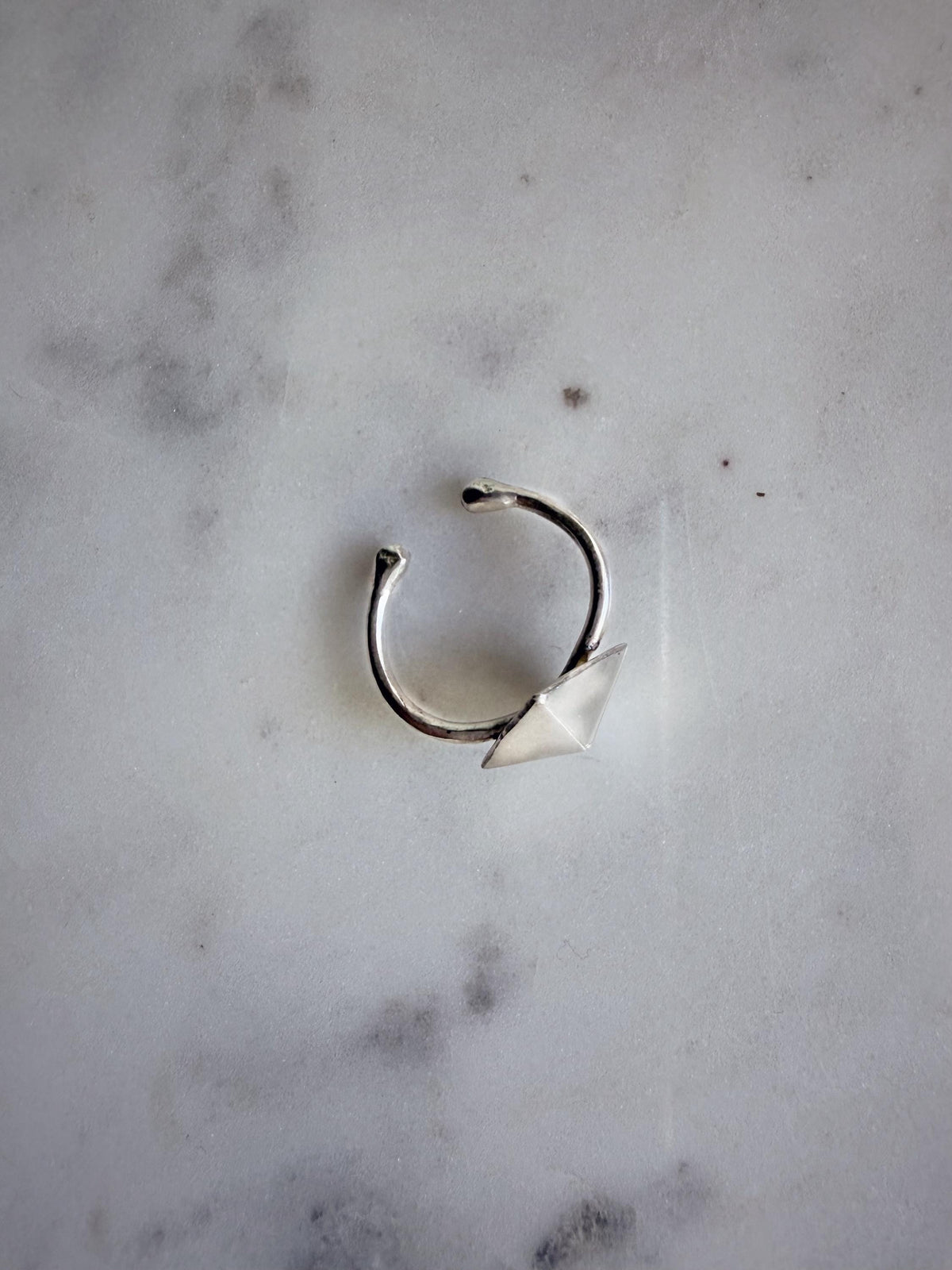 Sterling Silver 925 toe ring:open adjustable ring - KathyRossJewelry