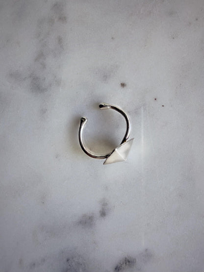 Sterling Silver 925 toe ring:open adjustable ring - KathyRossJewelry