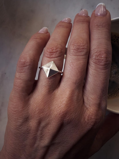 Sterling Silver 925 toe ring:open adjustable ring - KathyRossJewelry