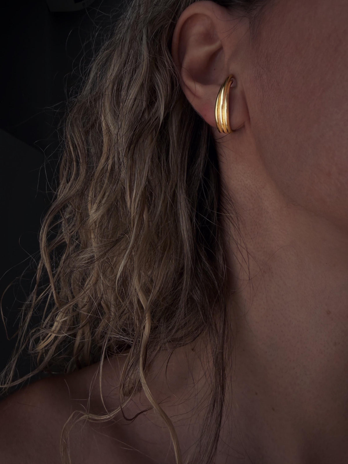 Sterling silver and gold filled minimalist studs earrings - KathyRossJewelry