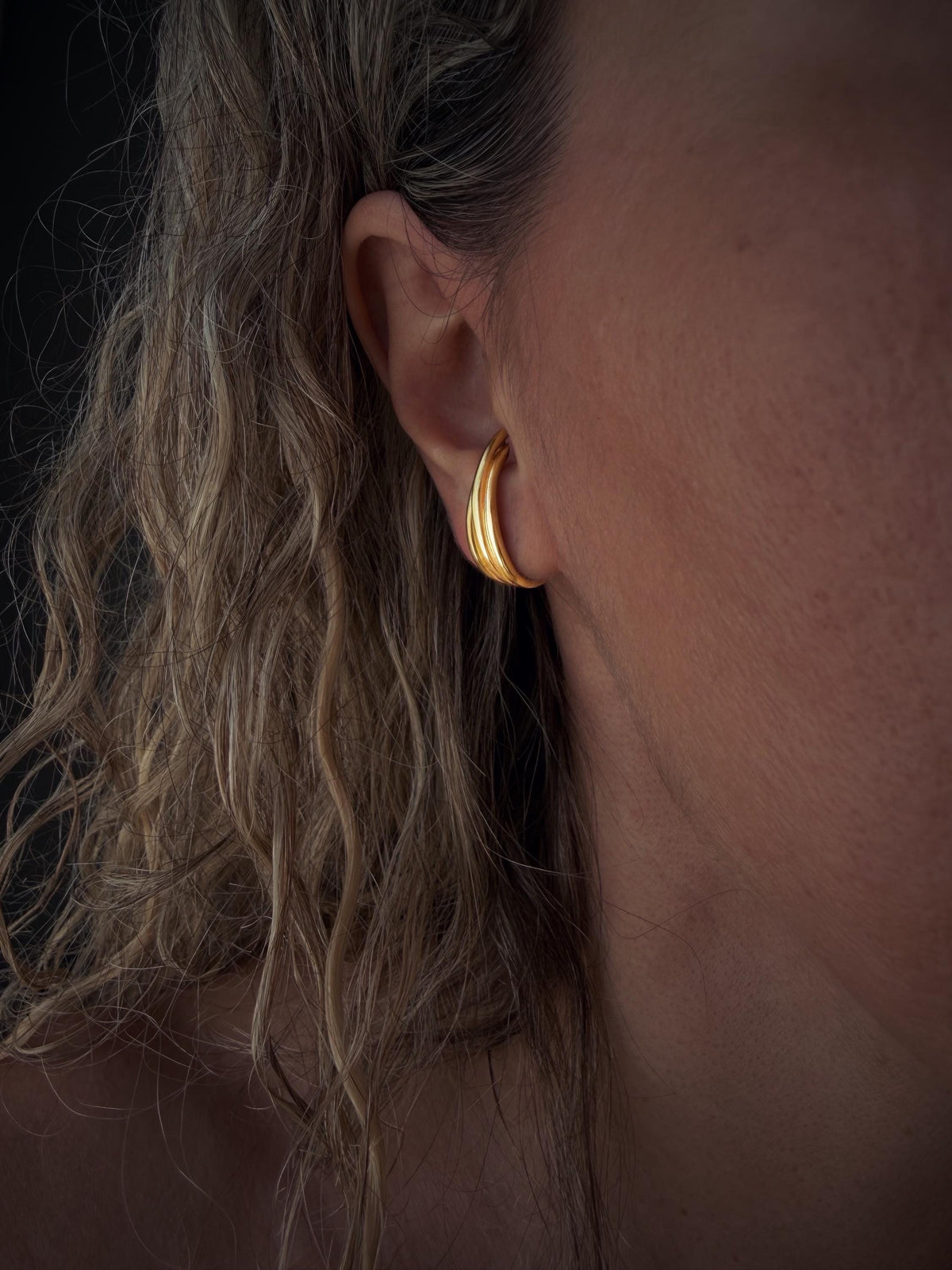 Sterling silver and gold filled minimalist studs earrings - KathyRossJewelry