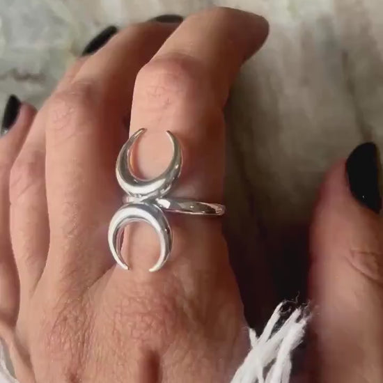 Sterling Silver 925 celestial ring
